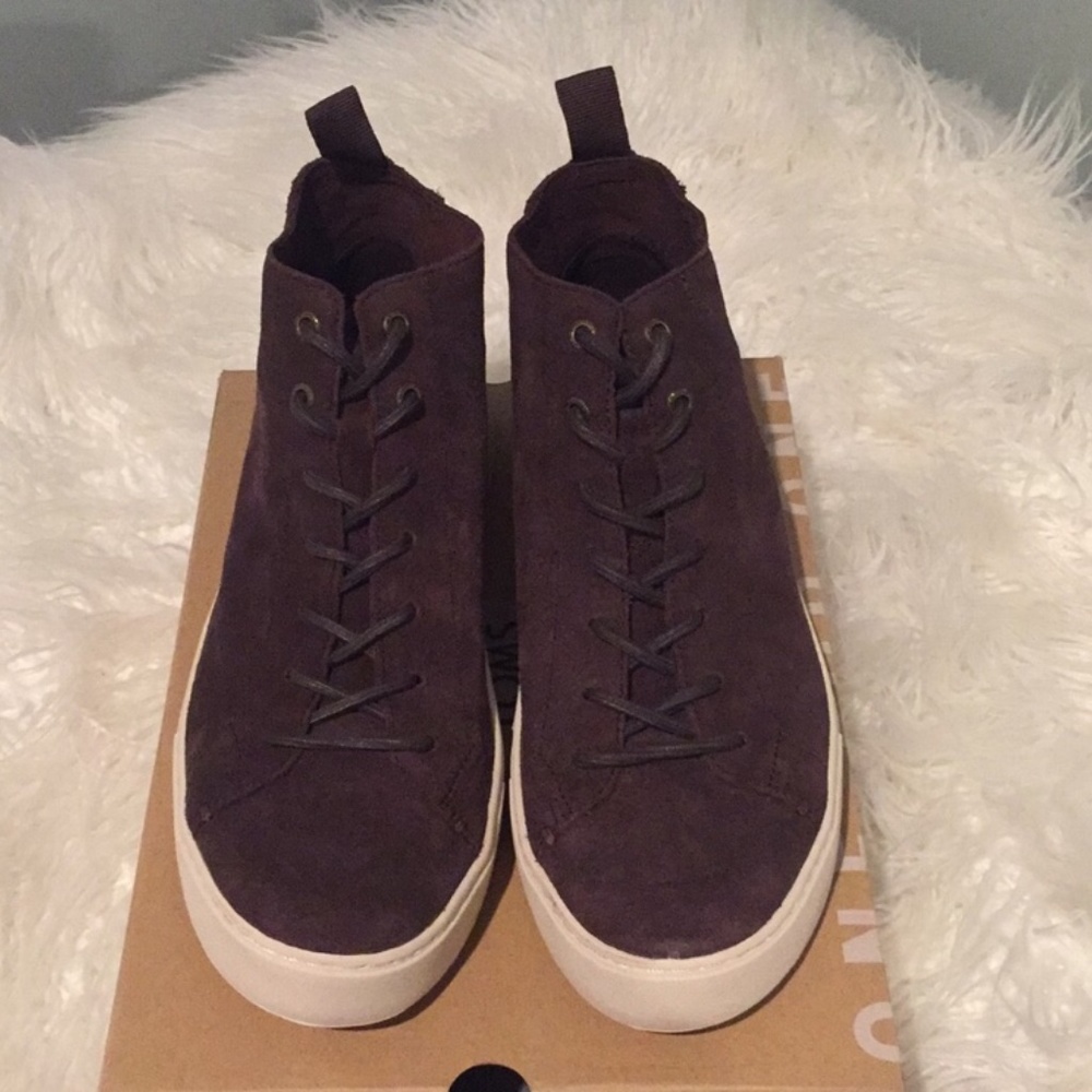 Tom's- Men's Suede High Top Sneaker - Picture 4 of 8